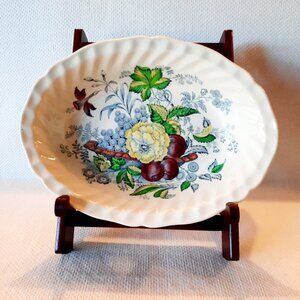 Royal Doulton, The Kirkwood Multicolor, Oval Serving Dish, 10 1/2"